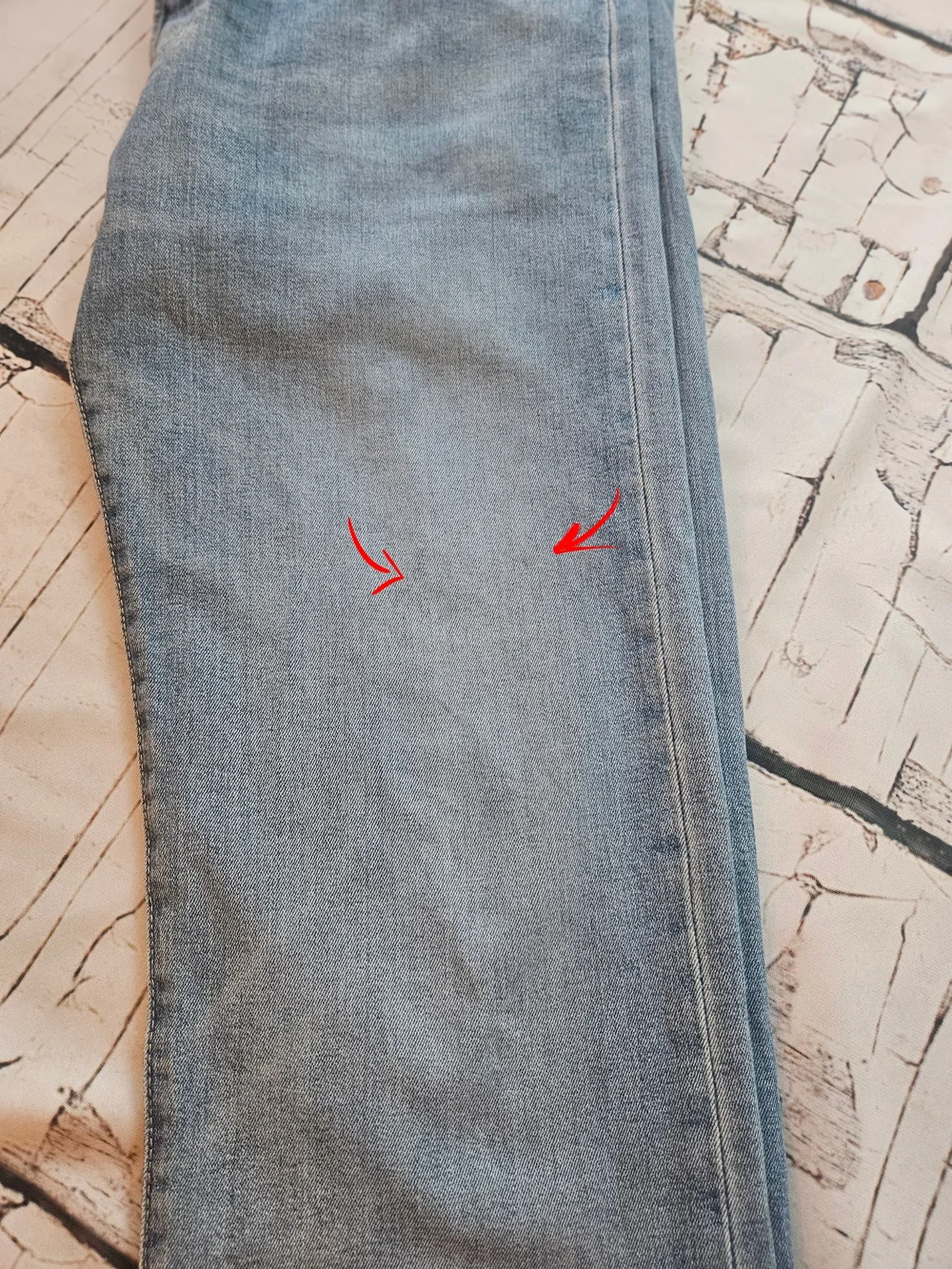 Levi's 501 Original Straight Leg Light Wash Jeans 36x36